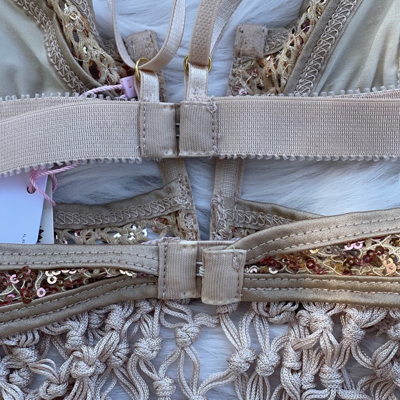 EAST N WEST LABEL Sequin Verona Bra - Picture 9 of 12